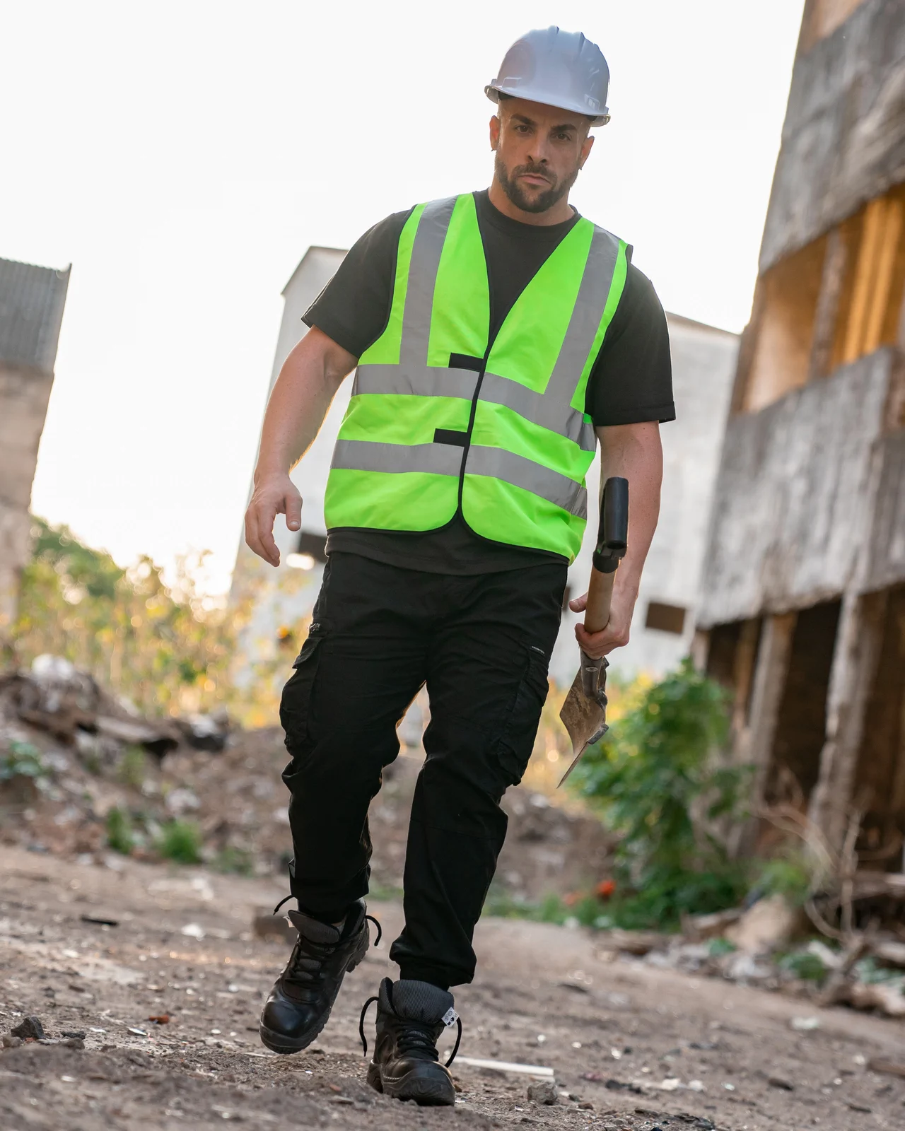 Korntex Hi-Vis Safety Vest With 4 Reflective Stripes Hannover
