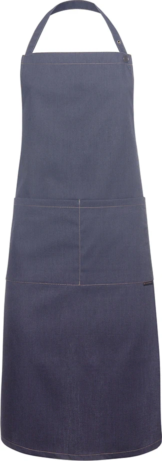 karlowsky-ls22-latzschuerze-jeans-style-mit-tasche-vintageblack-front-3 KARLOWSKY Latzschürze Jeans-Style mit Tasche