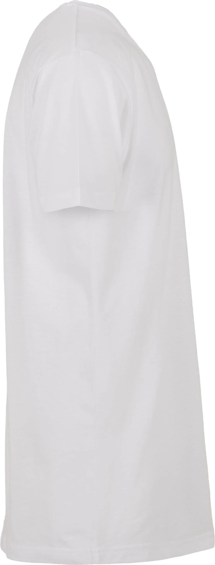 BYB-BY028-shaped-long-t-shirt-white-right-8 Build Your Brand Shaped Long Tee