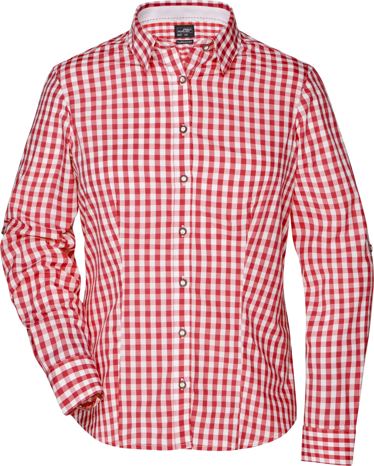 James & Nicholson Ladies Traditional Shirt 