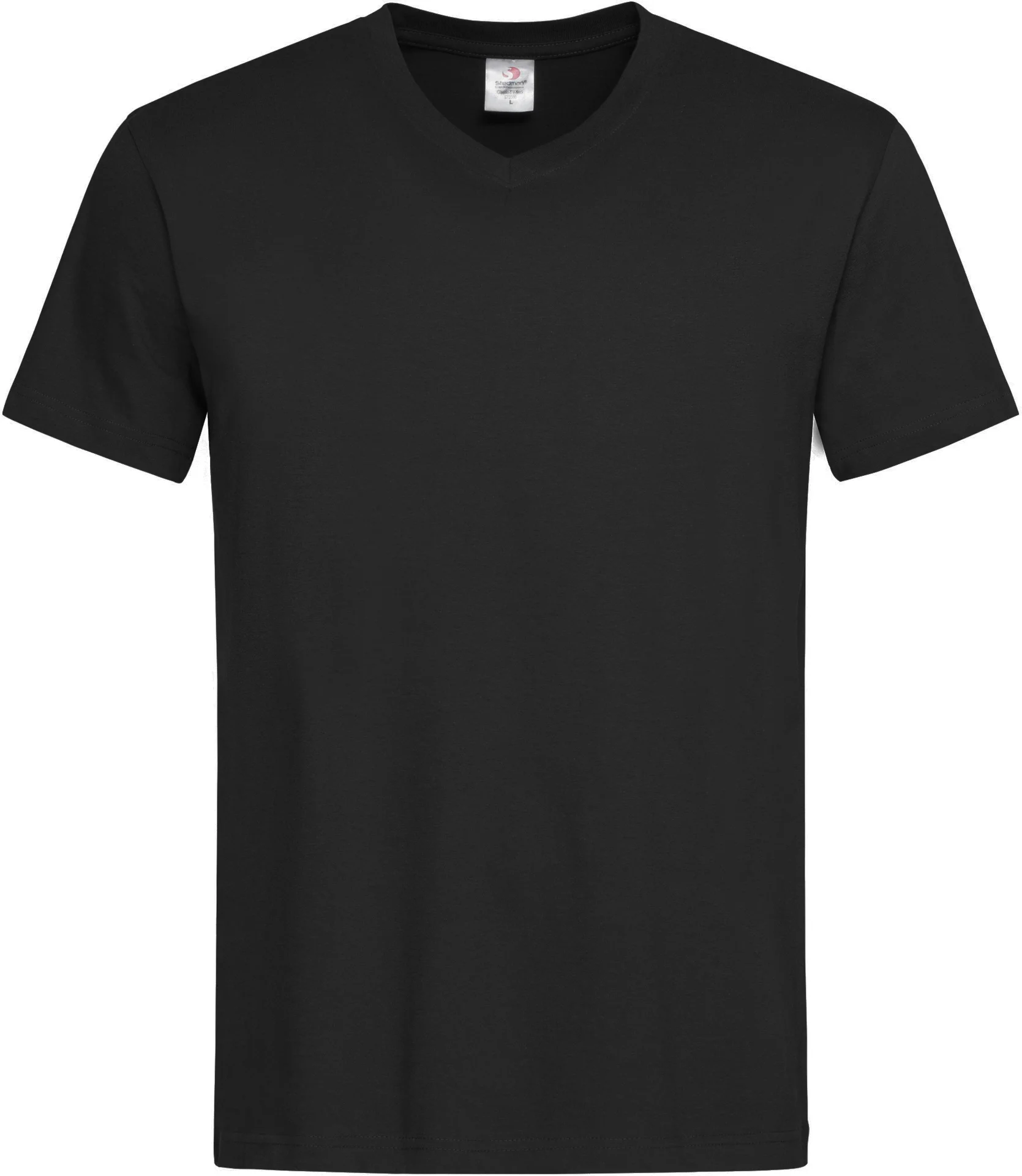 stedman-st2300-classic-v-neck-men-blackopal-front-4 Stedman Classic-T V-Neck