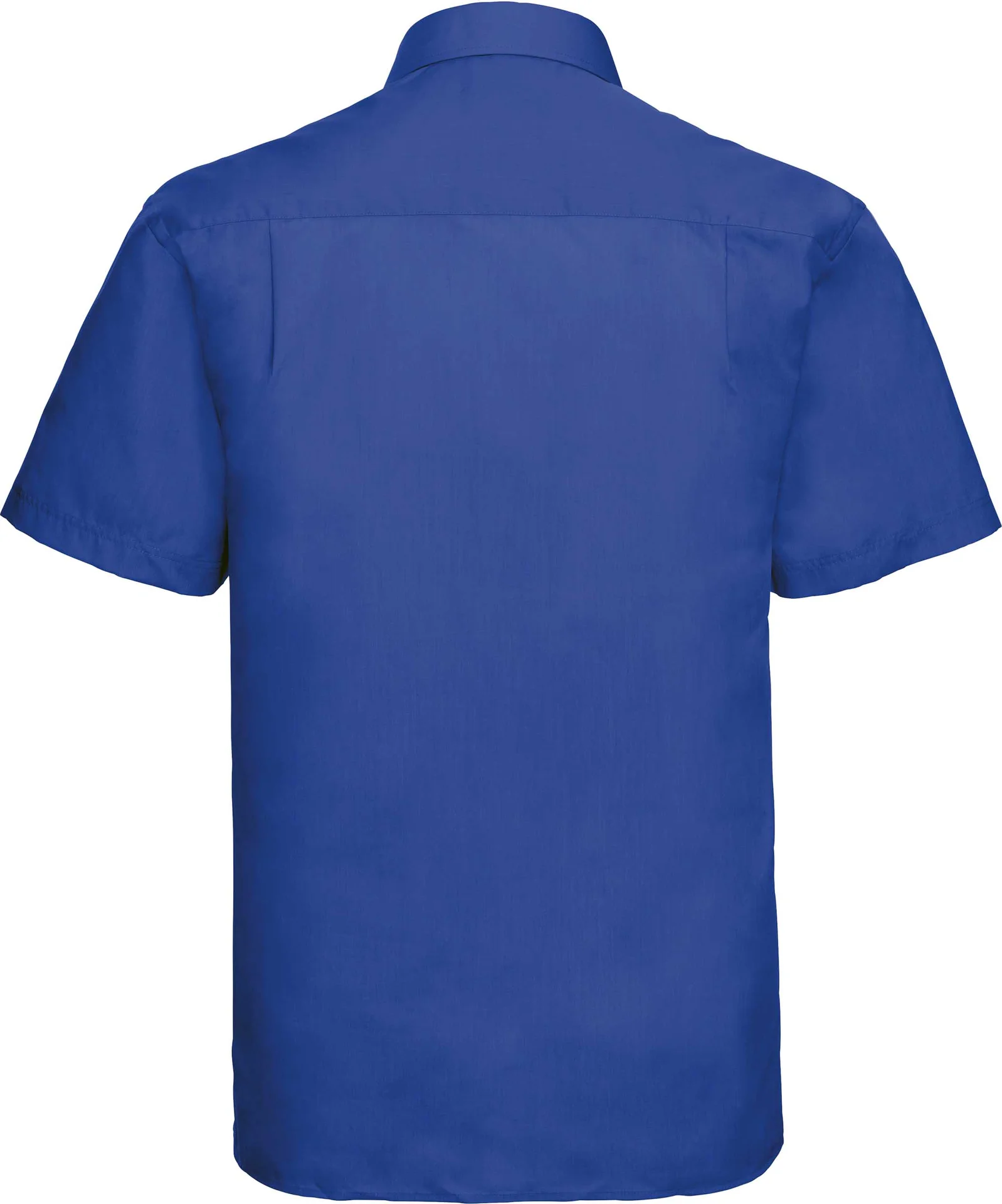 Russell Men's Short Sleeve Polycotton Easy Care Poplin Shirt