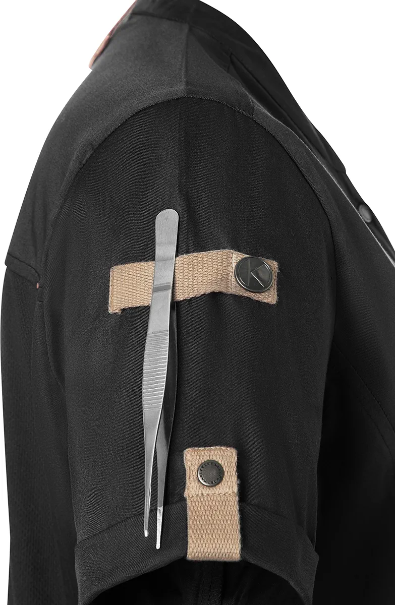 KARLOWSKY Damenkochjacke Green-Generation Kurzarm