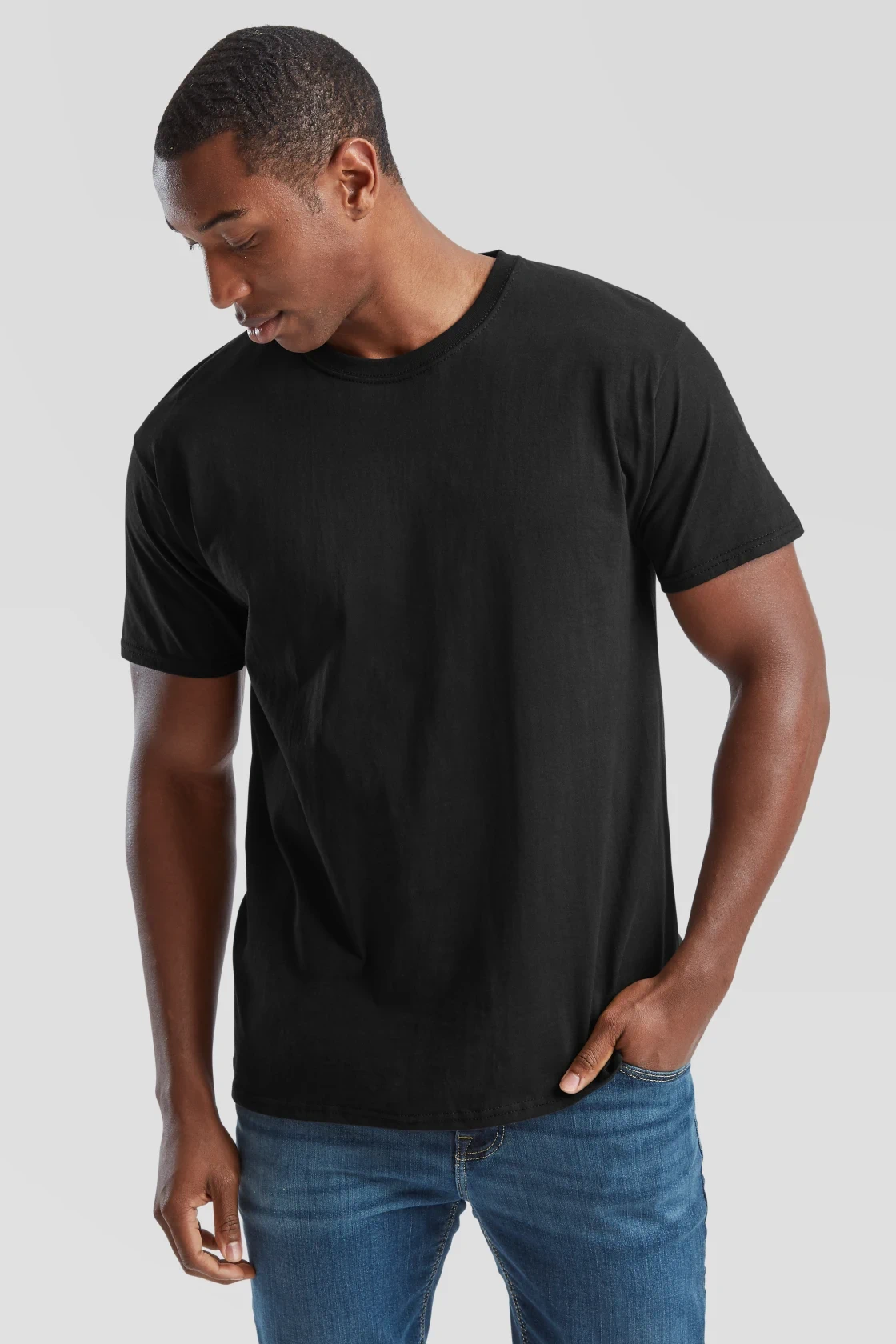 fruit-of-the-loom-61-036-0-valueweight-t-shirt-black-model-0 F.O.L. Valueweight T