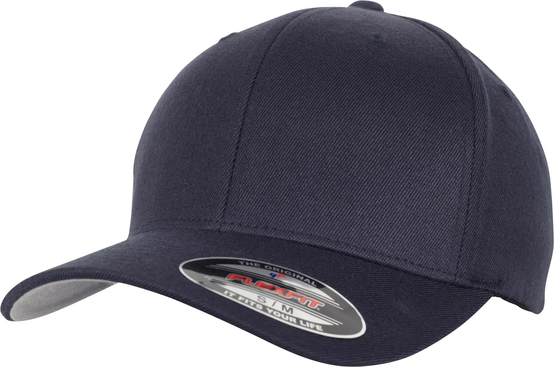 flexfit-6477-wool-blend-cap-darknavy-front-1 FLEXFIT Flexfit Wool Blend Cap