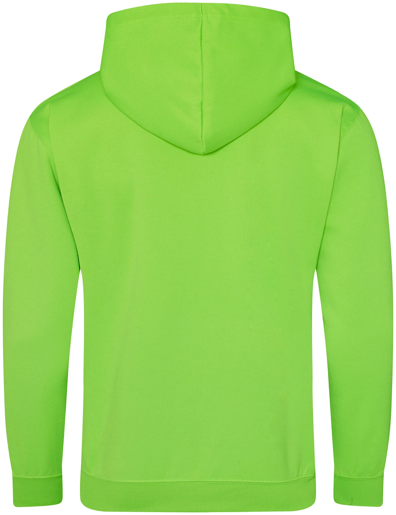 justhoods-jh004-electric-hoodie-electricgreen-back-3 Just Hoods Electric Hoodie