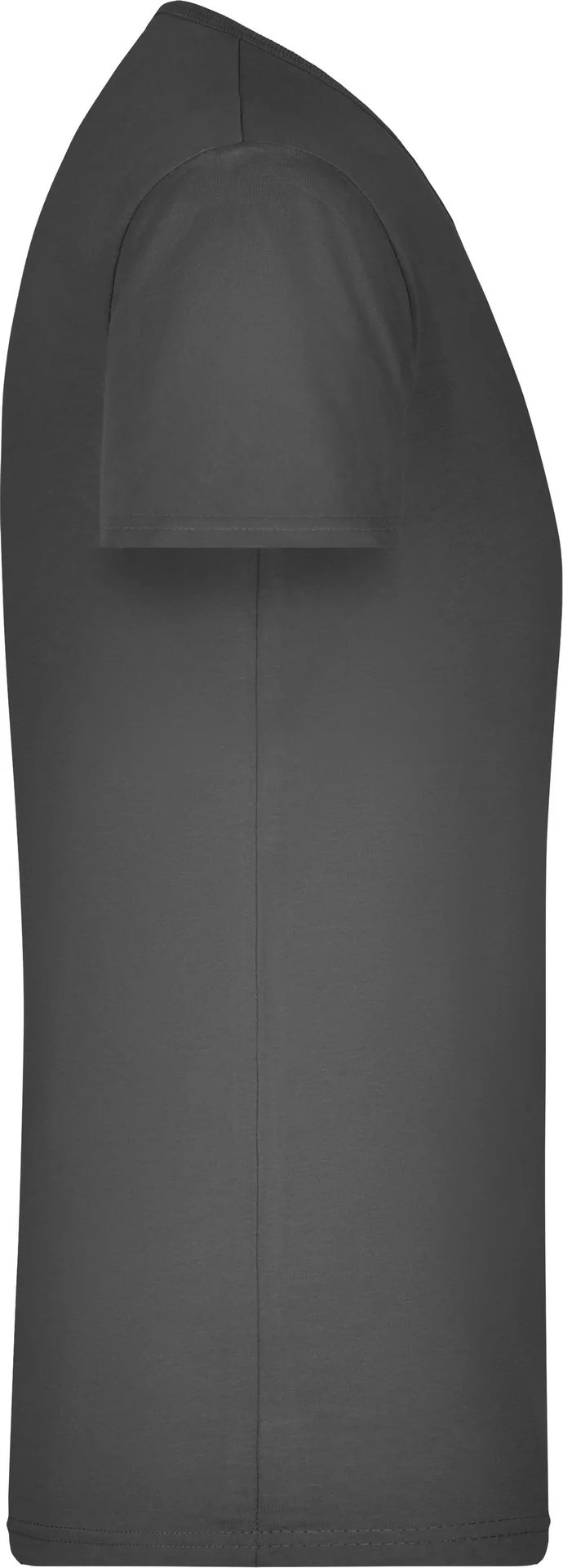 jn912-mens-slim-fit-v-t-shirt-graphite-right-6 James & Nicholson Men's Slim Fit V-T