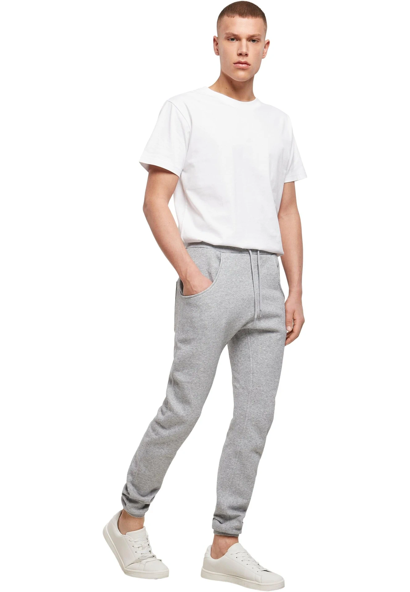 Build Your Brand Heavy Deep Crotch Sweatpants