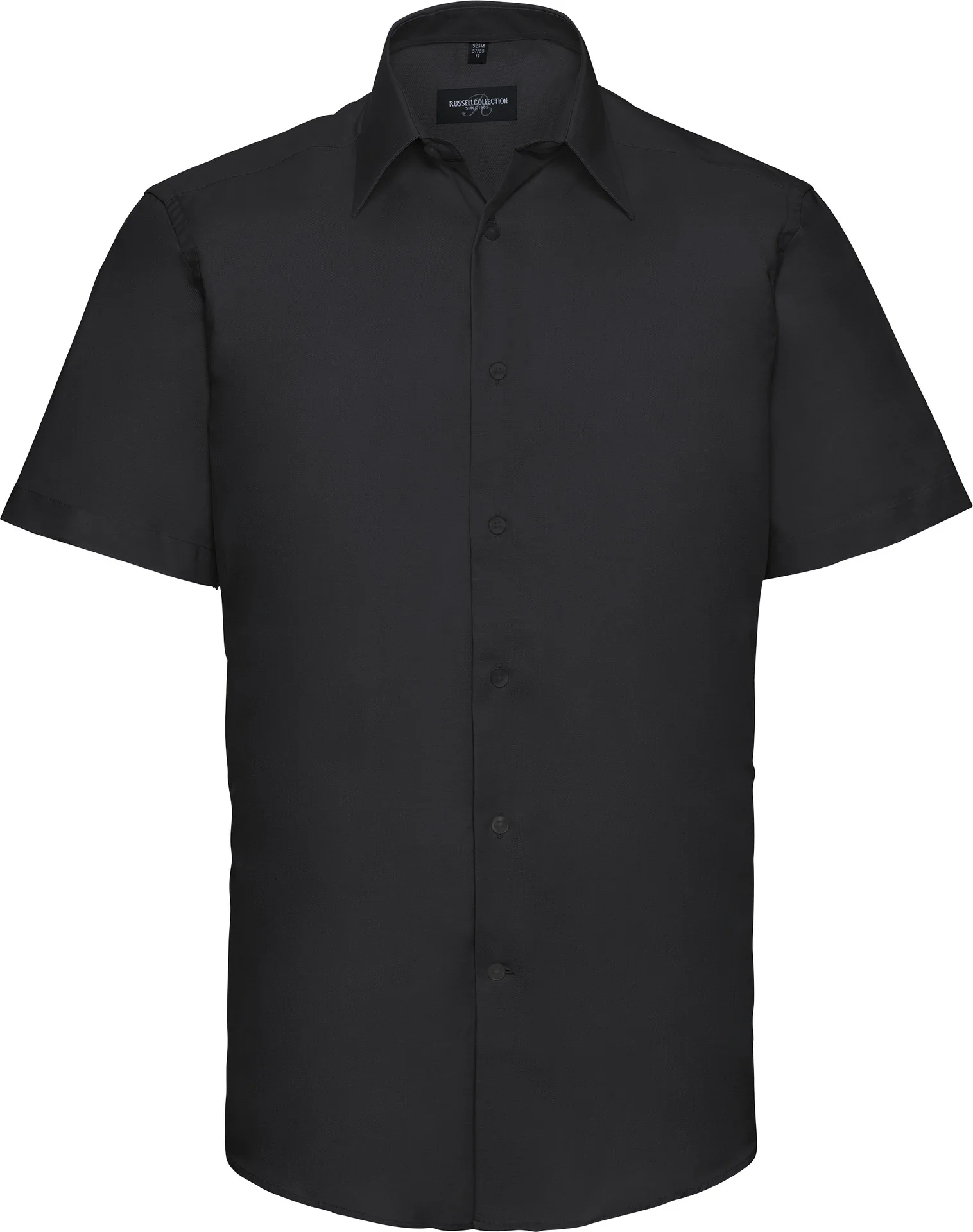 Russell Men's Short Sleeve Easy Care Tailored Oxford Shirt