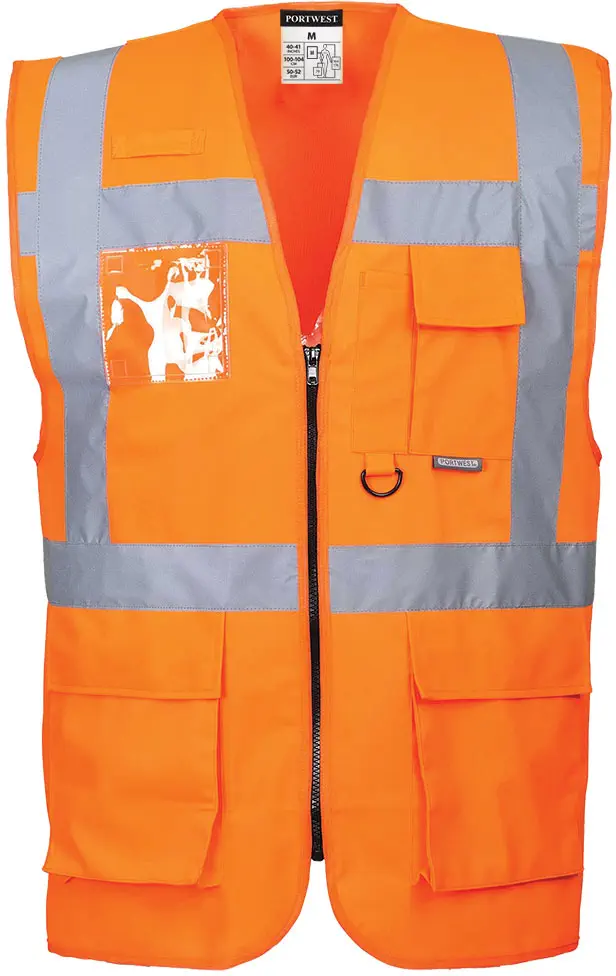 PORTWEST S476 Berlin Warnschutz Exekutiv Weste