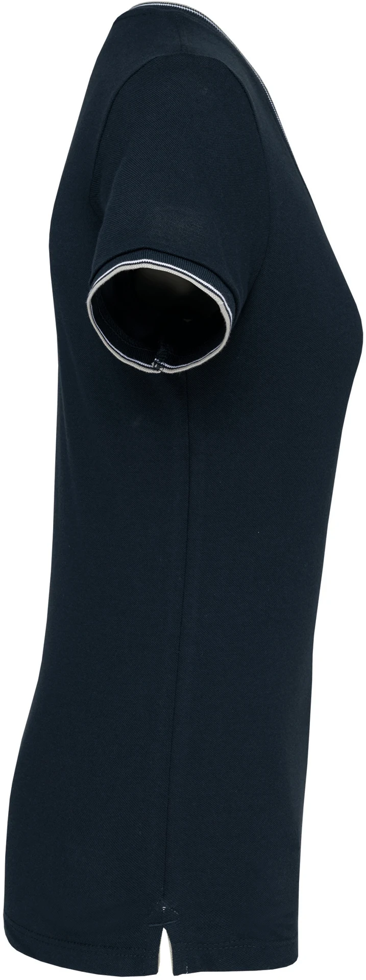 Kariban Damen Piqué V-Ausschnitt T-Shirt