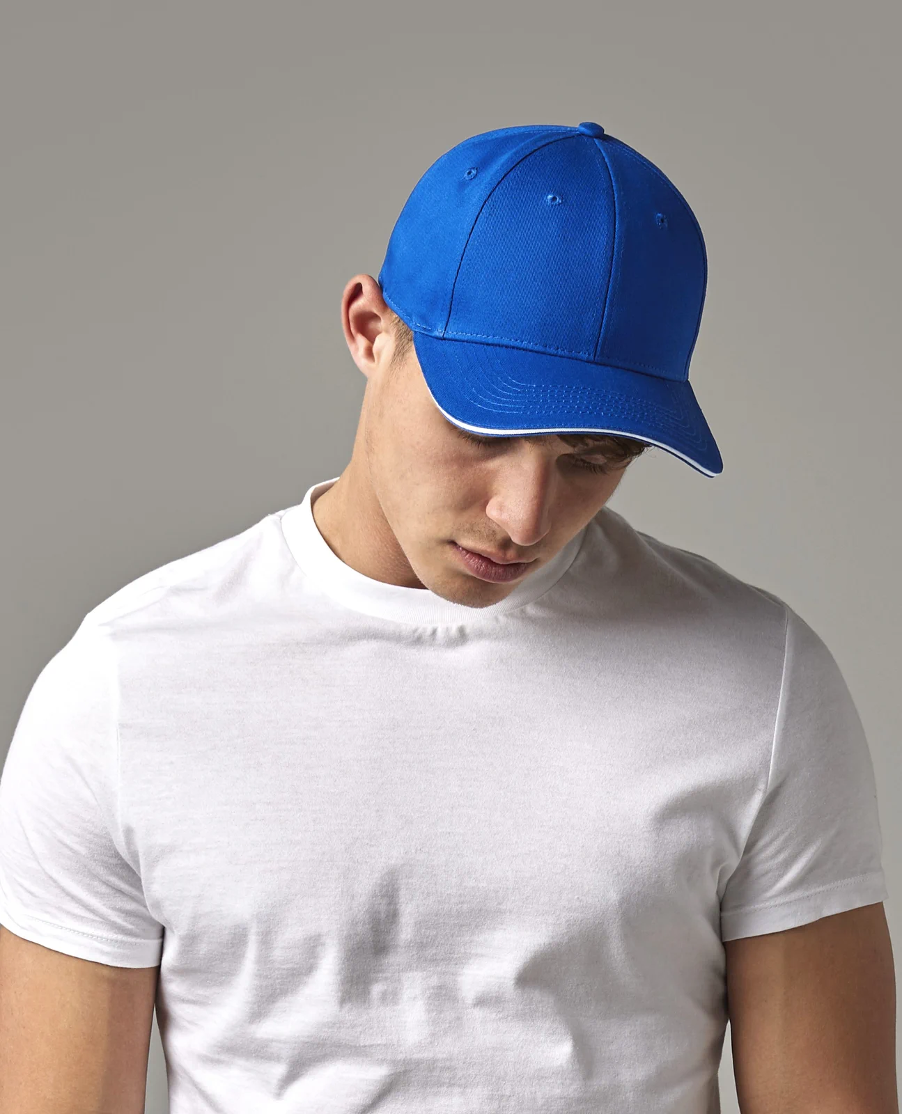 Beechfield EarthAware® Classic Organic Cotton 6 Panel Cap - Sandwich Peak
