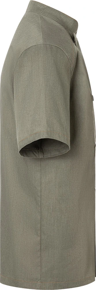 KARLOWSKY Kurzarm Kochjacke Jeans-Style