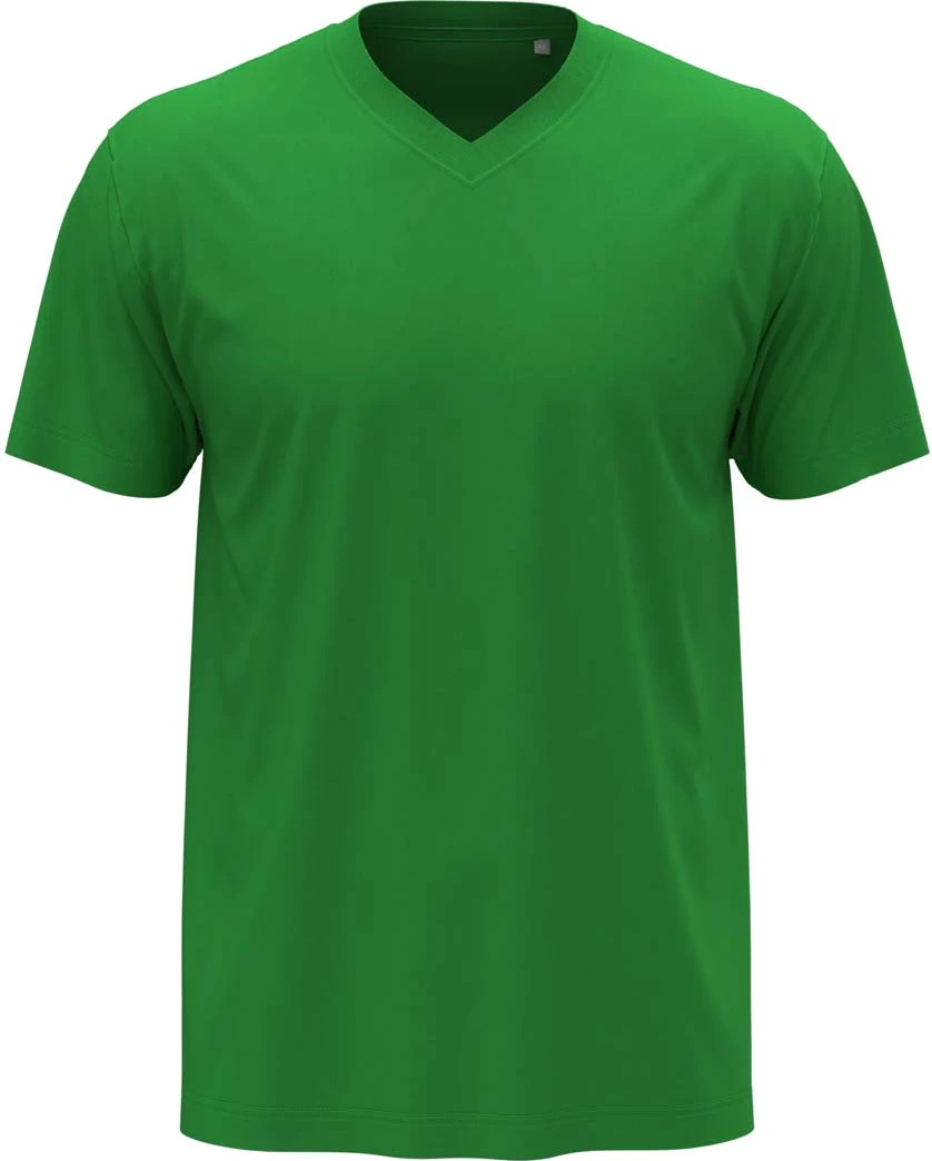 stedman-st2300-classic-t-shirt-v-neck-kellygreen-front-4 Stedman Classic-T V-Neck
