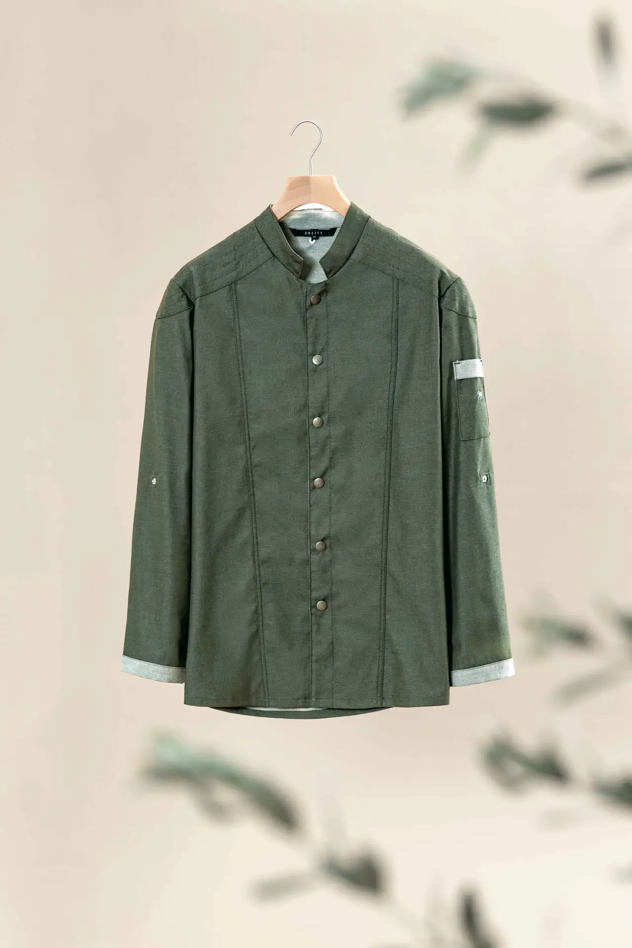 GREIFF Kochjacke im Bikerstyle Regular Fit