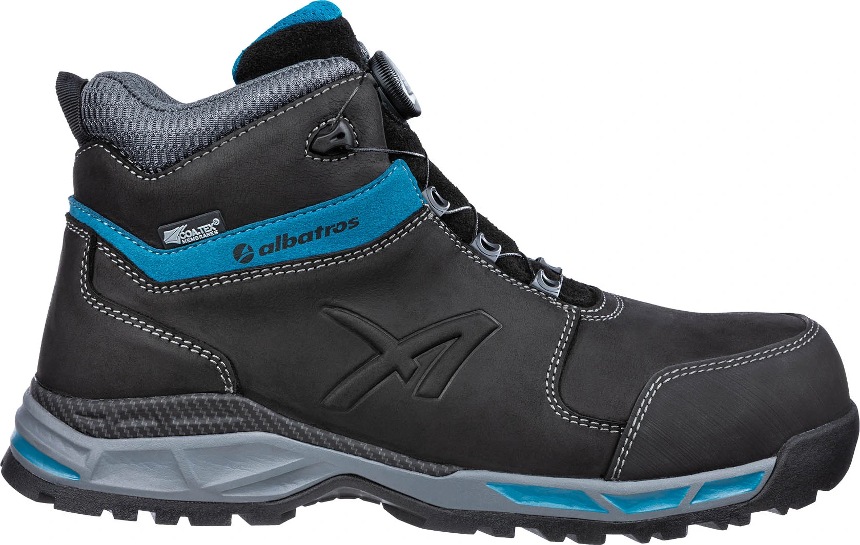 albatros Sicherheitsschuh TOFANE BLACK MID S3 albatros Sicherheitsschuh TOFANE BLACK MID S3