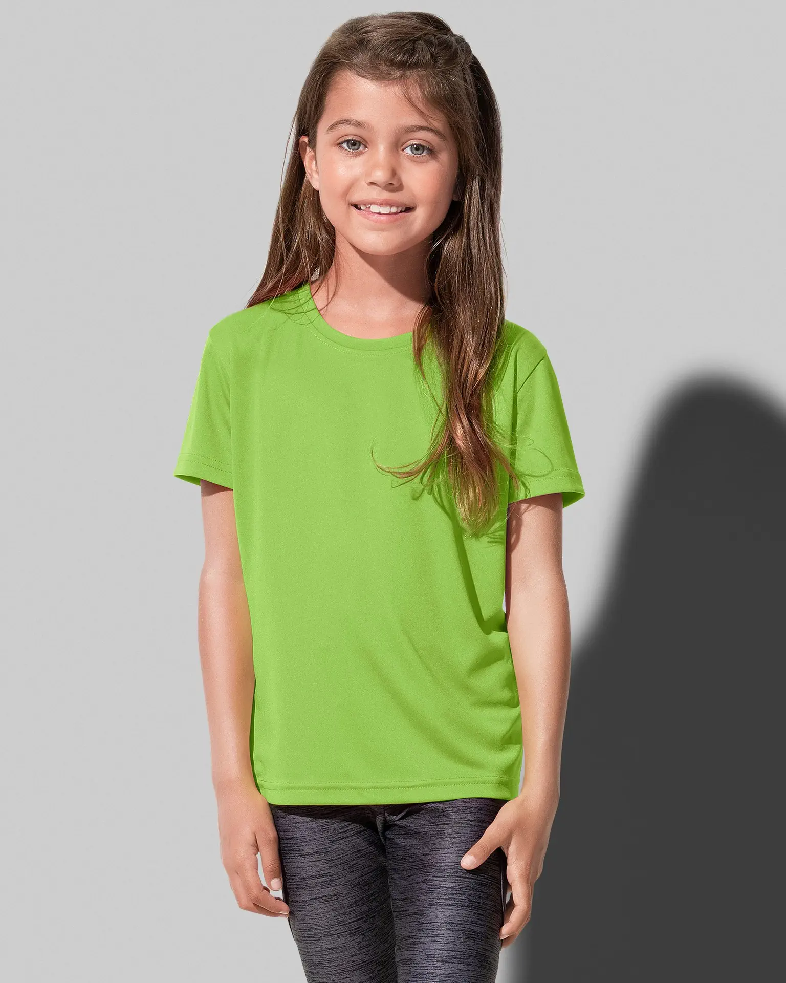 stedman-st8170-sports-t-shirt-kids-kiwigreen-model-1 Stedman Sports-T Kids
