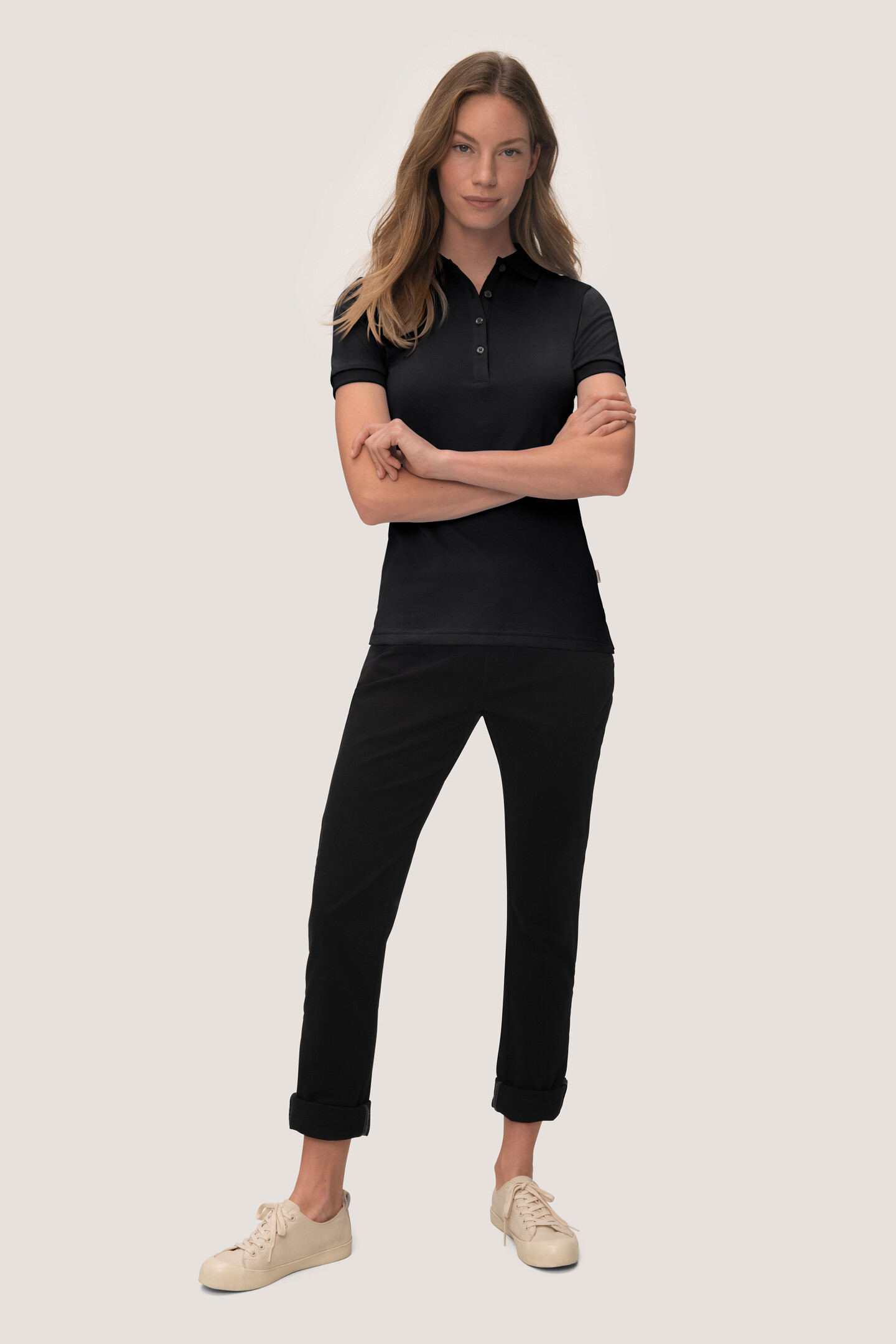 HAKRO Women-Poloshirt 214 Cotton-Tec