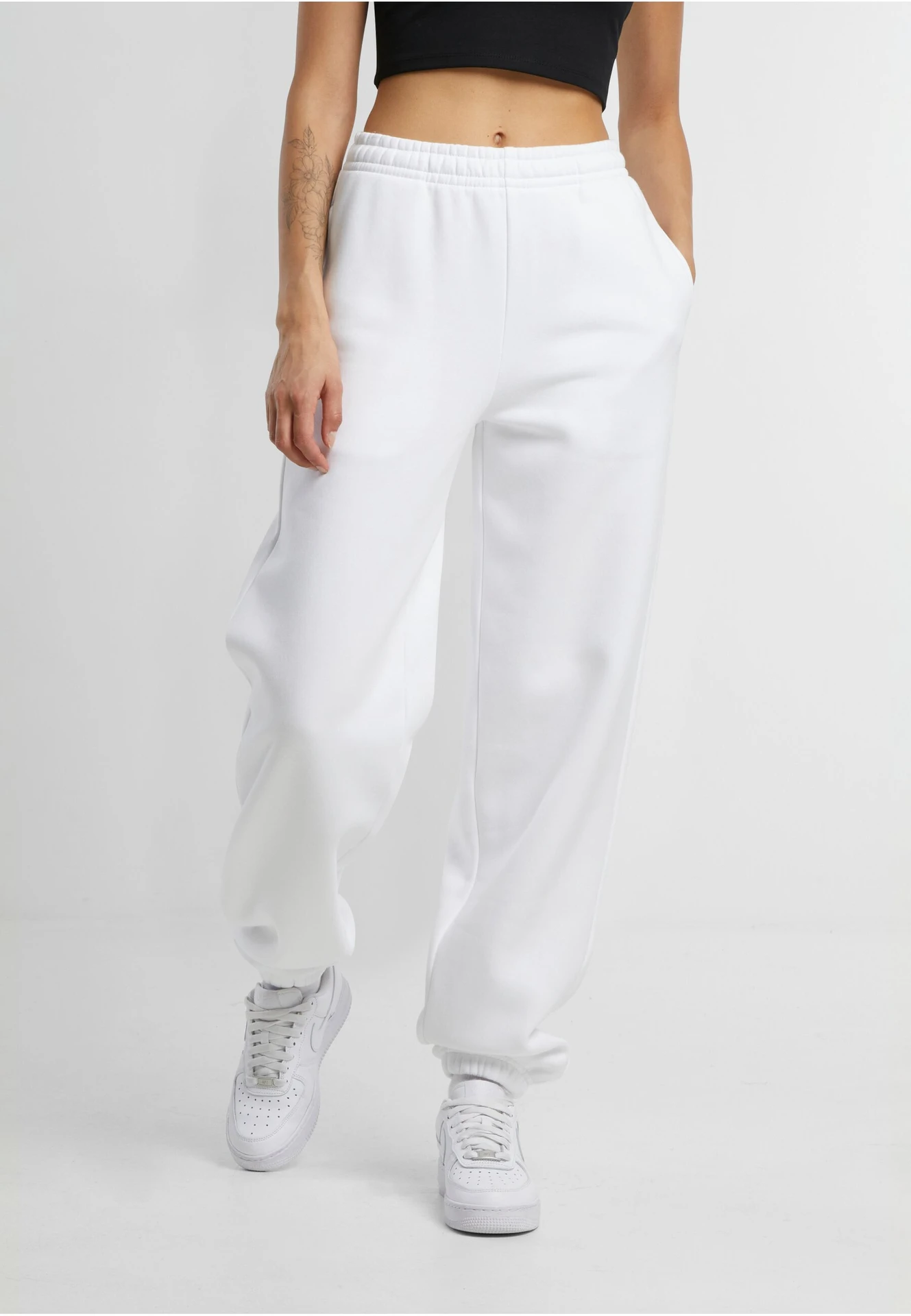 Build Your Brand Ladies Fluffy Sweatpants