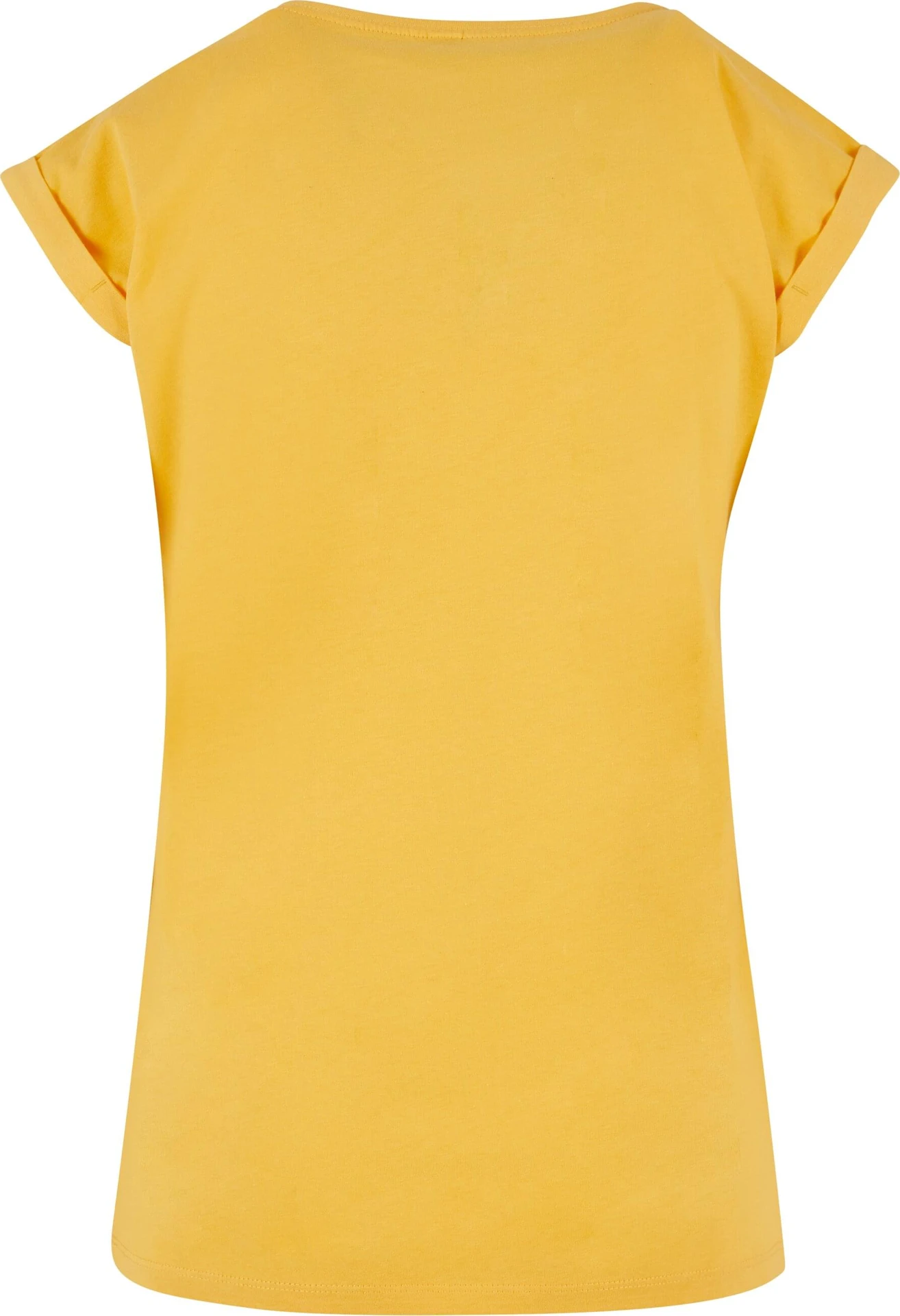 BYB-BY021-ladies-extended-shoulder-t-shirt-dimyellow-back-7 Build Your Brand Ladies Extended Shoulder Tee