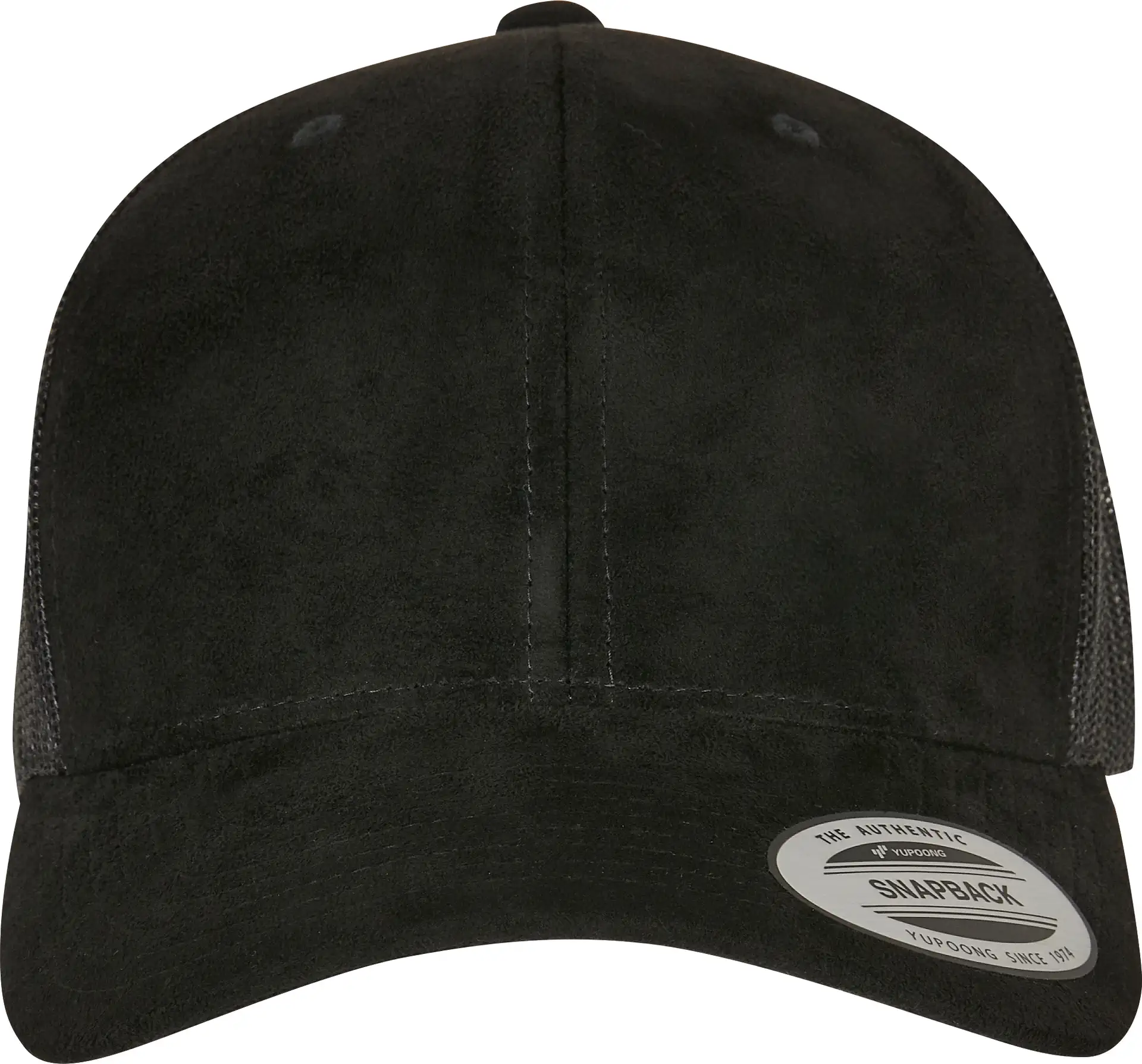 FLEXFIT Suede Leather Trucker Cap