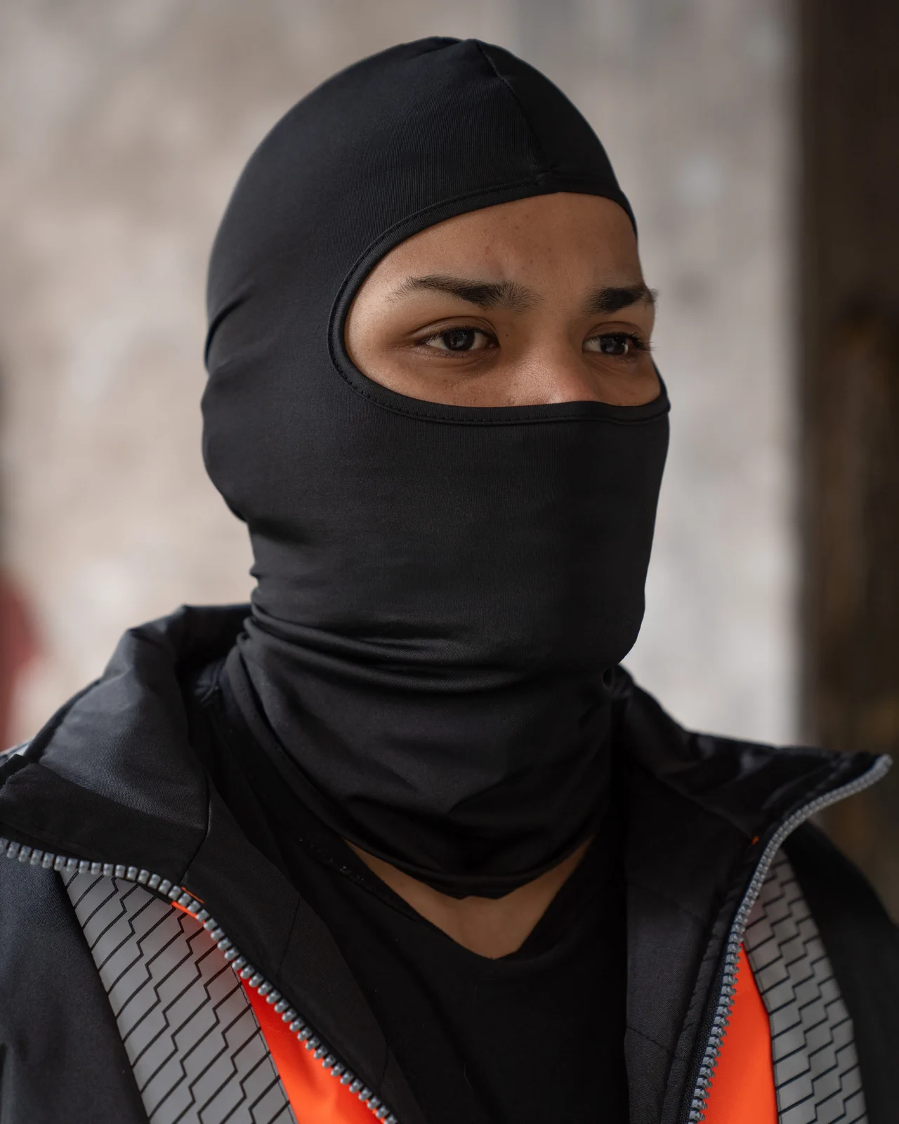 korntex-sh100-elastic-balaclava-ski-mask-nancy-black-model-0 Korntex Elastic Balaclava / Ski Mask Nancy
