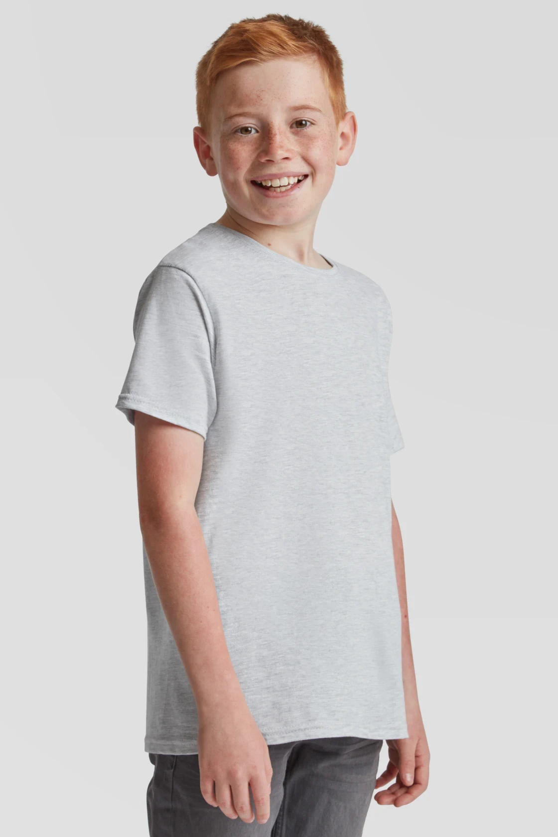 fruit-of-the-loom-61-023-0-kids-iconic-150-t-shirt-heathergrey-model-1 F.O.L. Kids Iconic T