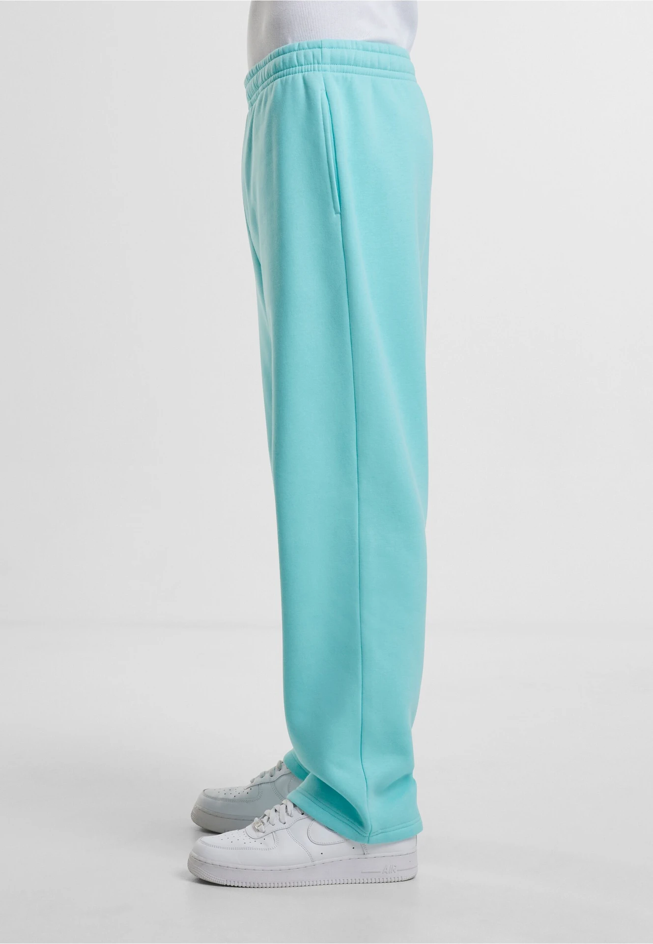 Build Your Brand Fluffy Track Sweatpants