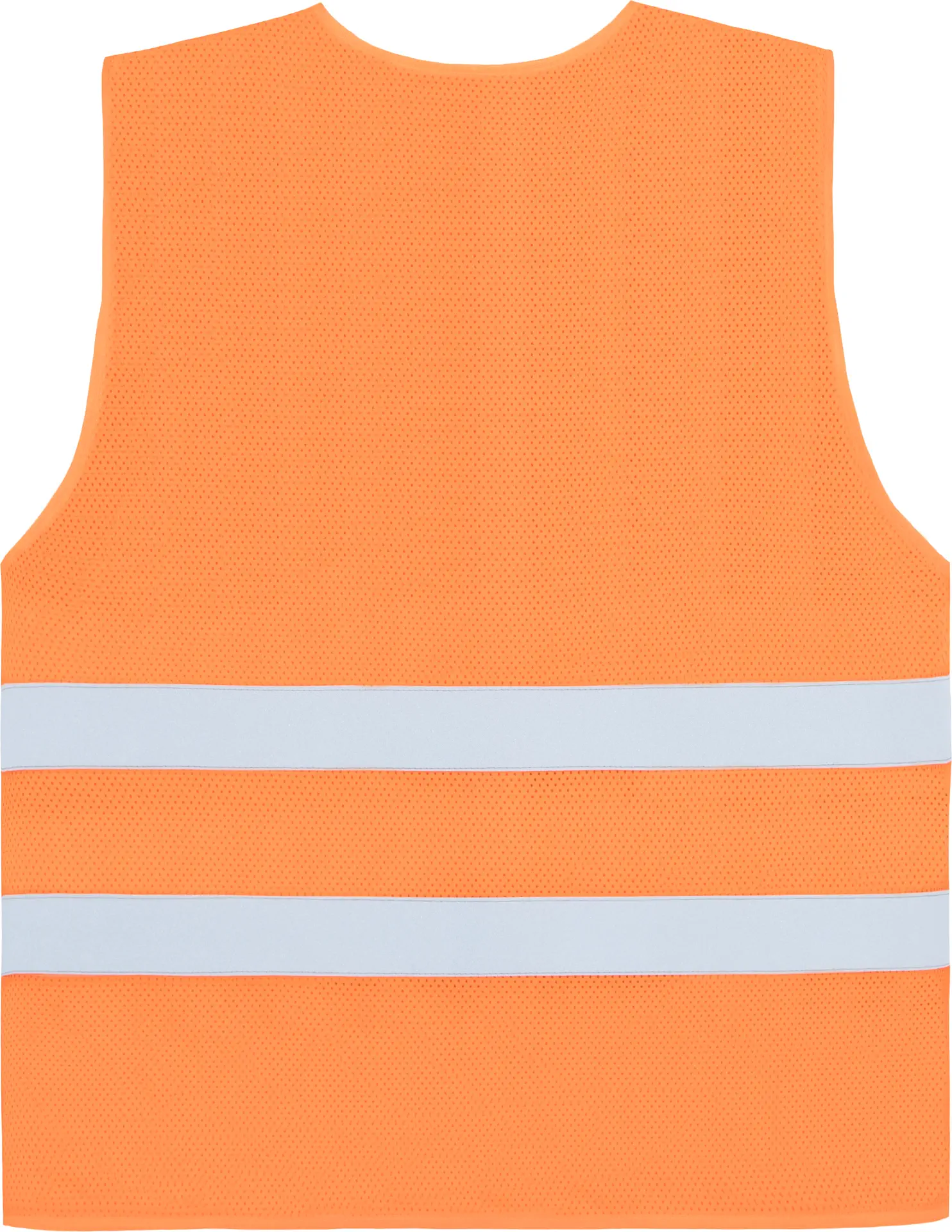 korntex-kxcmz-comfort-mesh-safety-vest-rhodes-co2-neutral-signalorange-back-2 Korntex Mesh-Warnweste Comfort-Fit mit Reißverschluss Rhodes