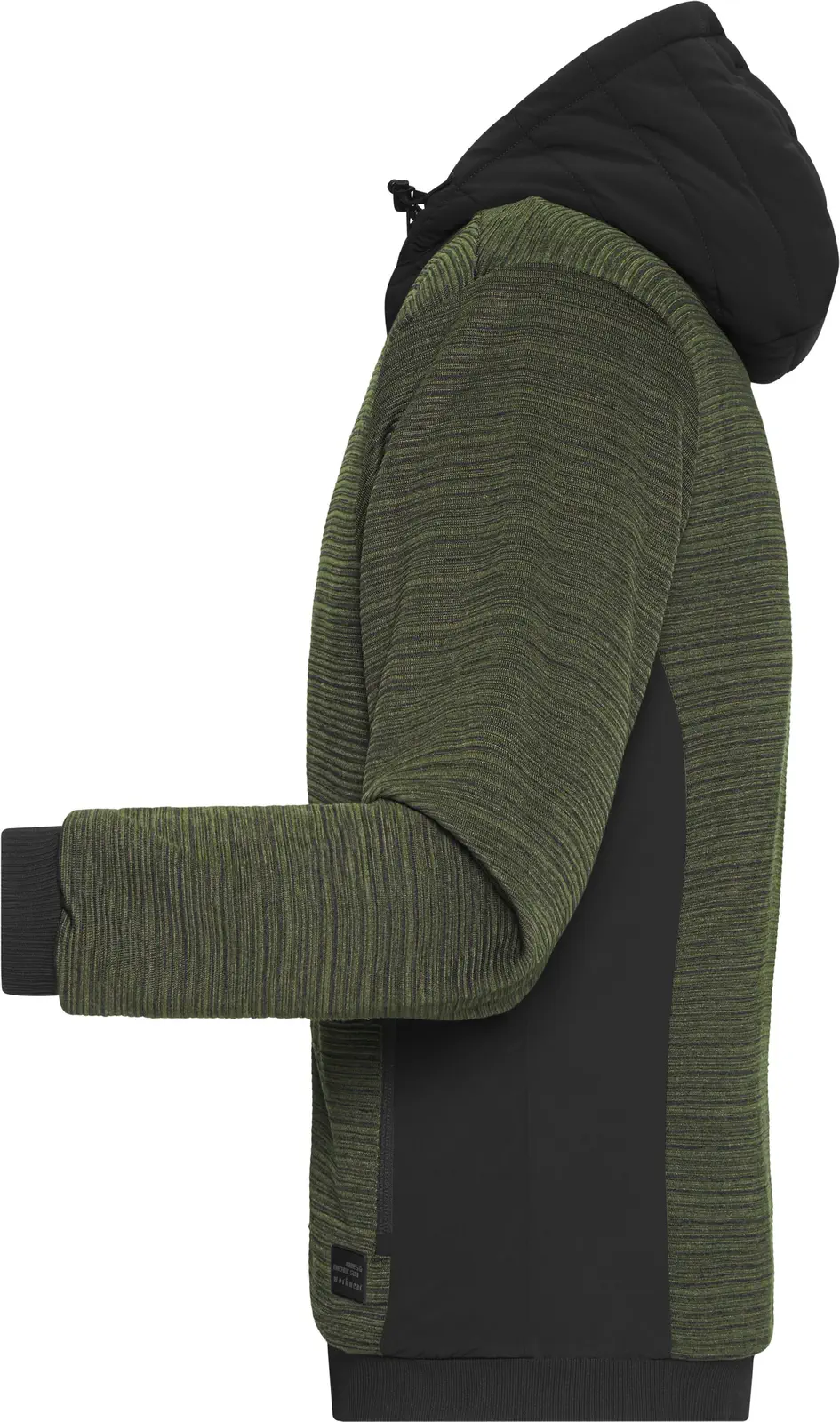 James & Nicholson Men's Padded Hybrid Jacket