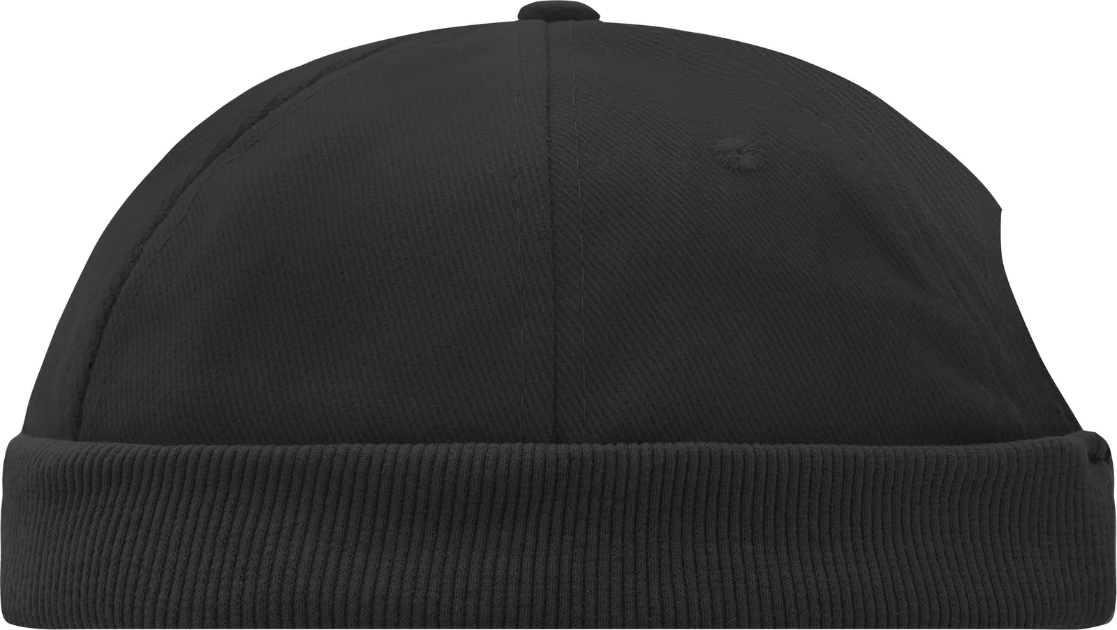 daiber-mb022-6-panel-chef-cap-black-left-4 myrtle beach 6 Panel Chef Cap