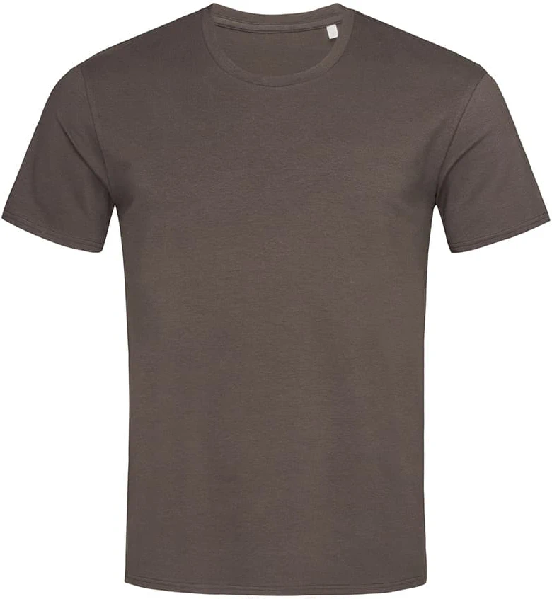stedman-st9630-stretch-t-shirt-relaxed-darkchocolate-front-4 Stedman Relax Crew Neck for men