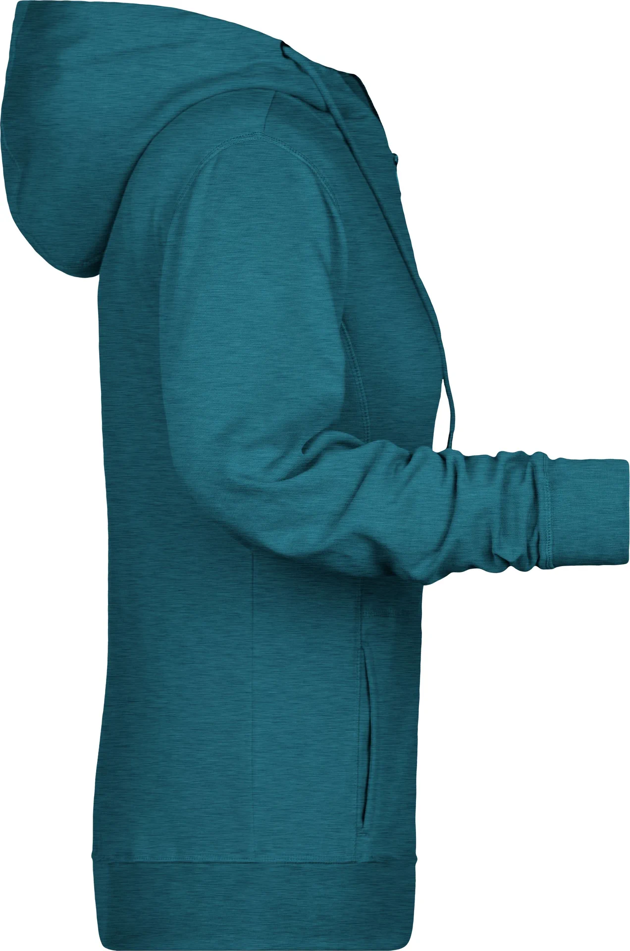 James & Nicholson Ladies Zip-Hoody