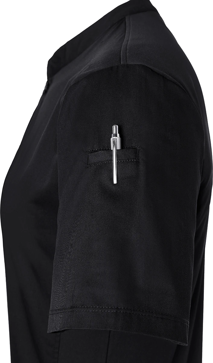 karlowsky-tf3-kurzarm-damen-arbeitsshirt-performance-black-detail-6 KARLOWSKY Kurzarm Damen-Arbeitsshirt Performance