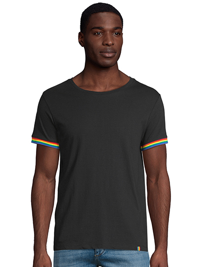 SOL'S Men's Short Sleeve T-Shirt Rainbow