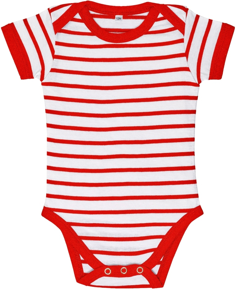 SOL'S Baby Striped Bodysuit Miles SOL'S Baby Striped Bodysuit Miles
