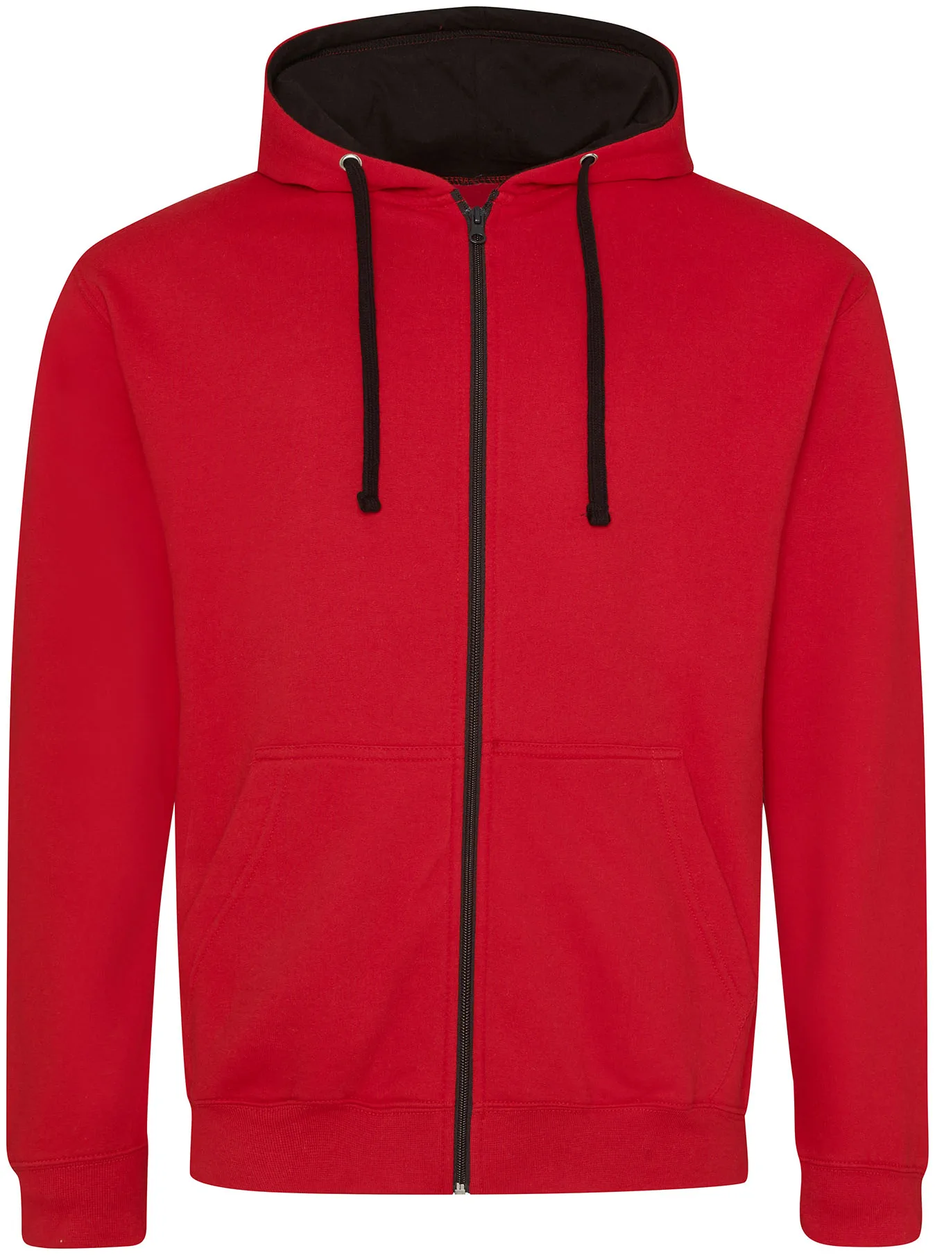 fire red/jet black