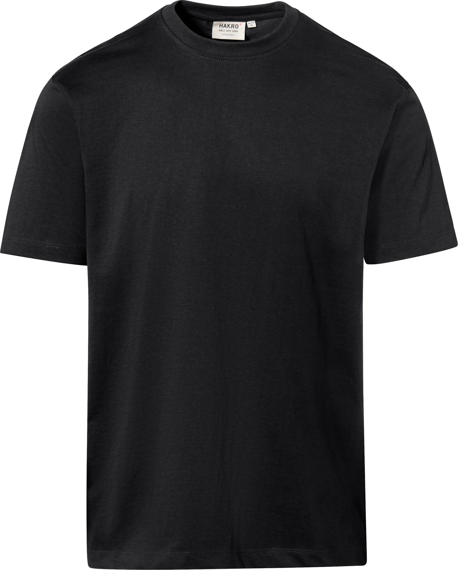 hakro-293-t-shirt-heavy-schwarz-front-1 HAKRO T-Shirt 293 Heavy