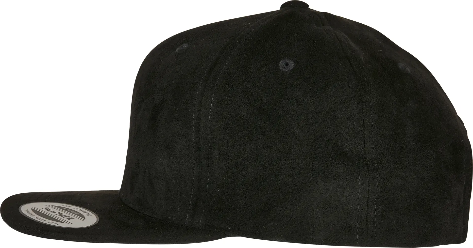 FLEXFIT Suede Leather Snapback