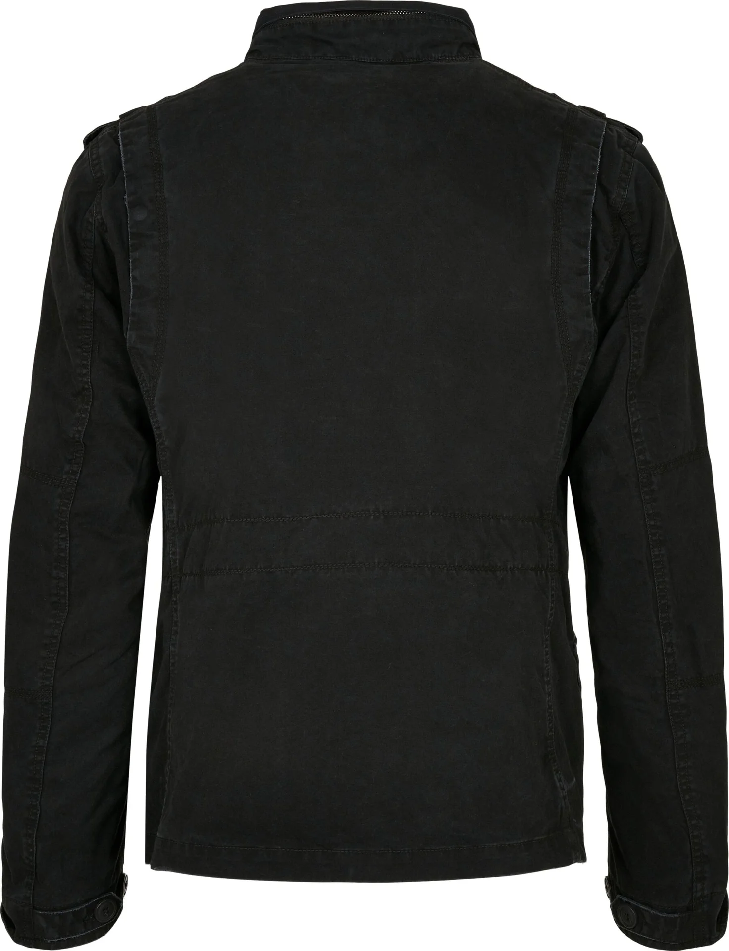 BYB-B3116-britannia-jacket-black-back-7 Build Your Brand Britannia Jacket