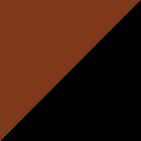 braun/schwarz