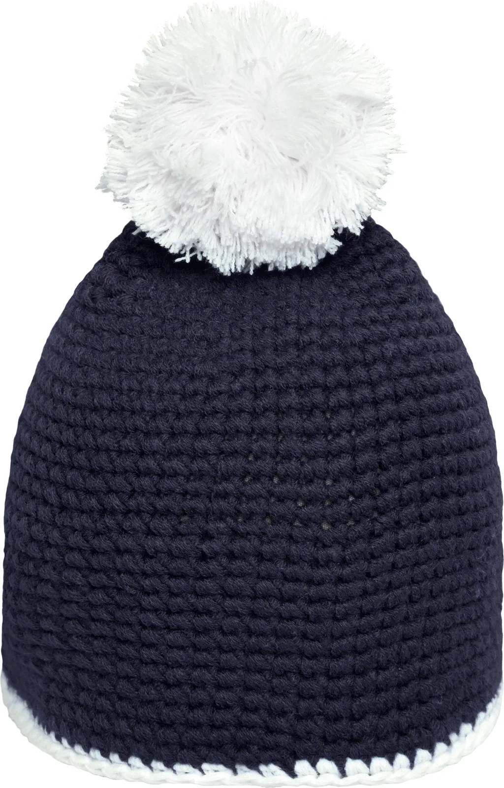 myrtle beach Pompon Hat with Contrast Stripe