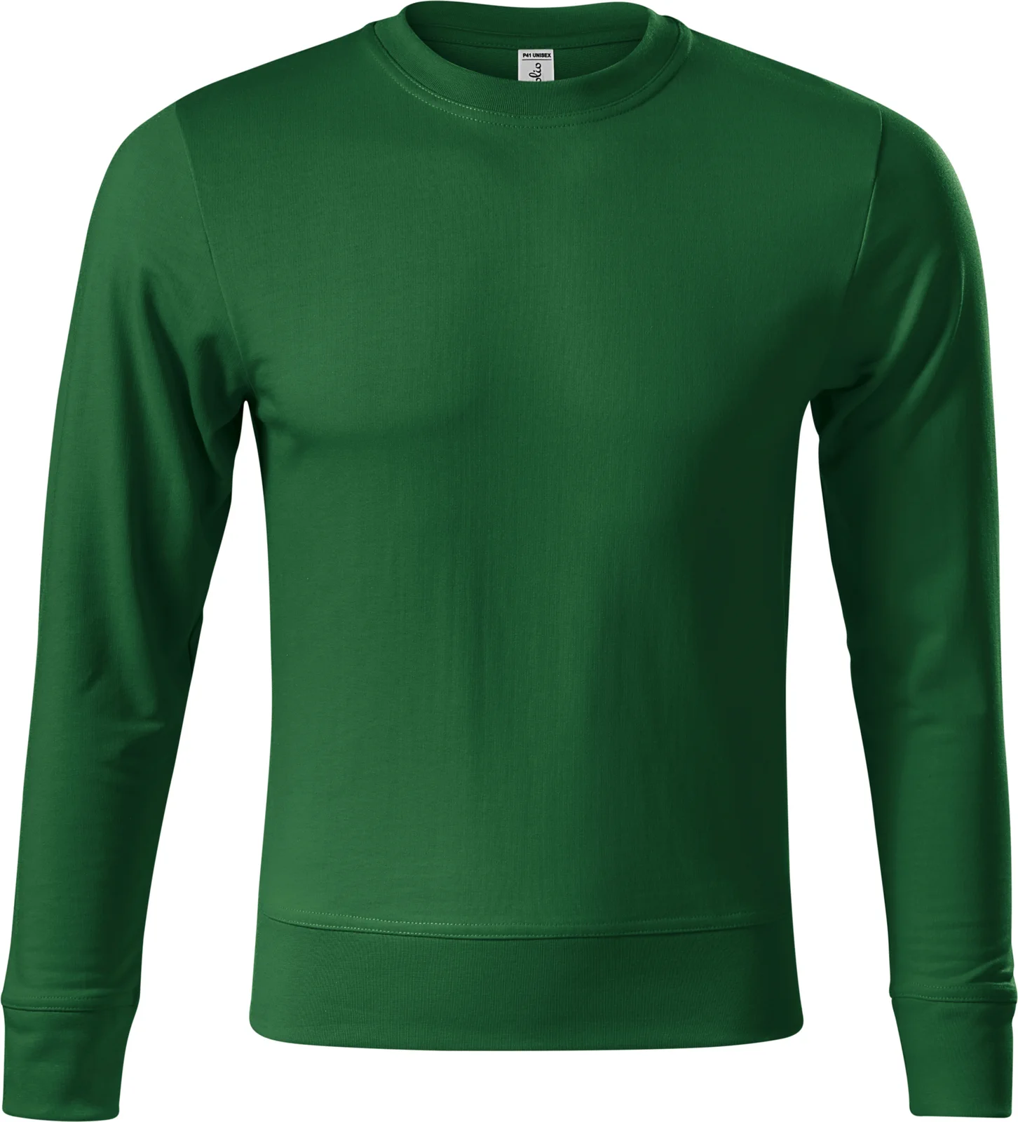 piccolio-p41-sweatshirt-zero-flaschengruen-front-2 MALFINI Sweatshirt Zero P41