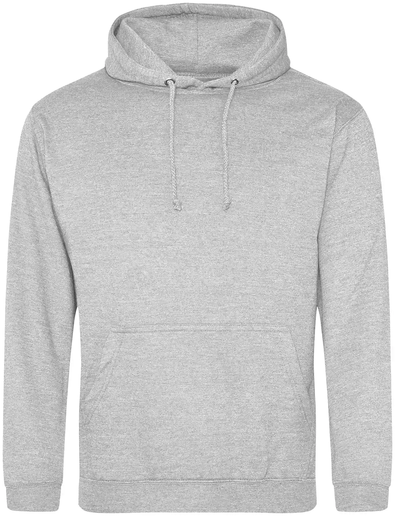 justhoods-jh001-college-hoodie-heathergrey-front-1 Just Hoods College Hoodie