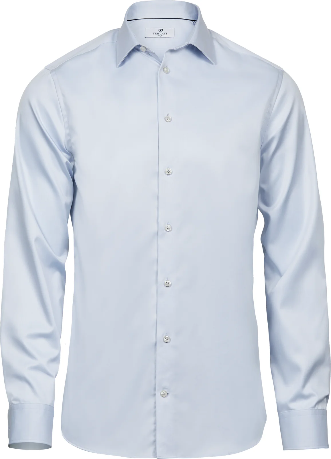 tee-jays-4021-luxury-shirt-slim-fit-lightblue-front-1 Tee Jays Luxury Shirt Slim Fit