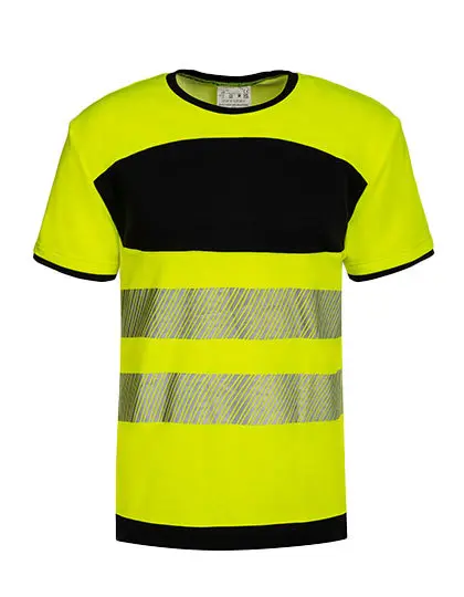 signal yellow/black
