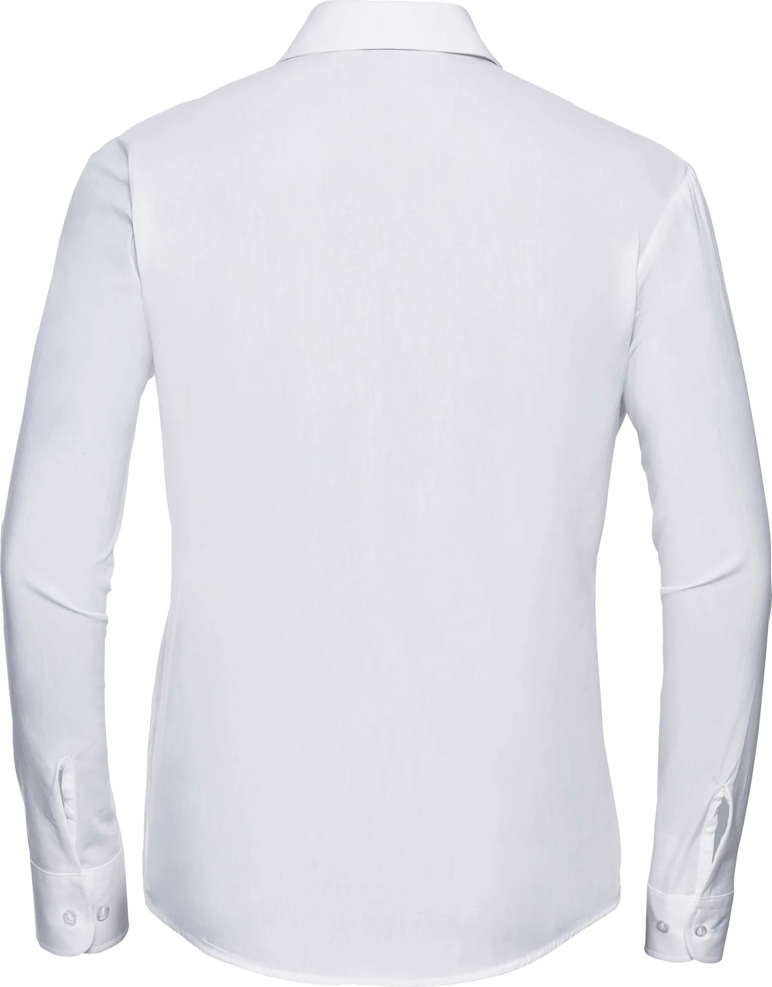 Russell Ladies Long Sleeve Pure Cotton Easy Care Poplin Shirt