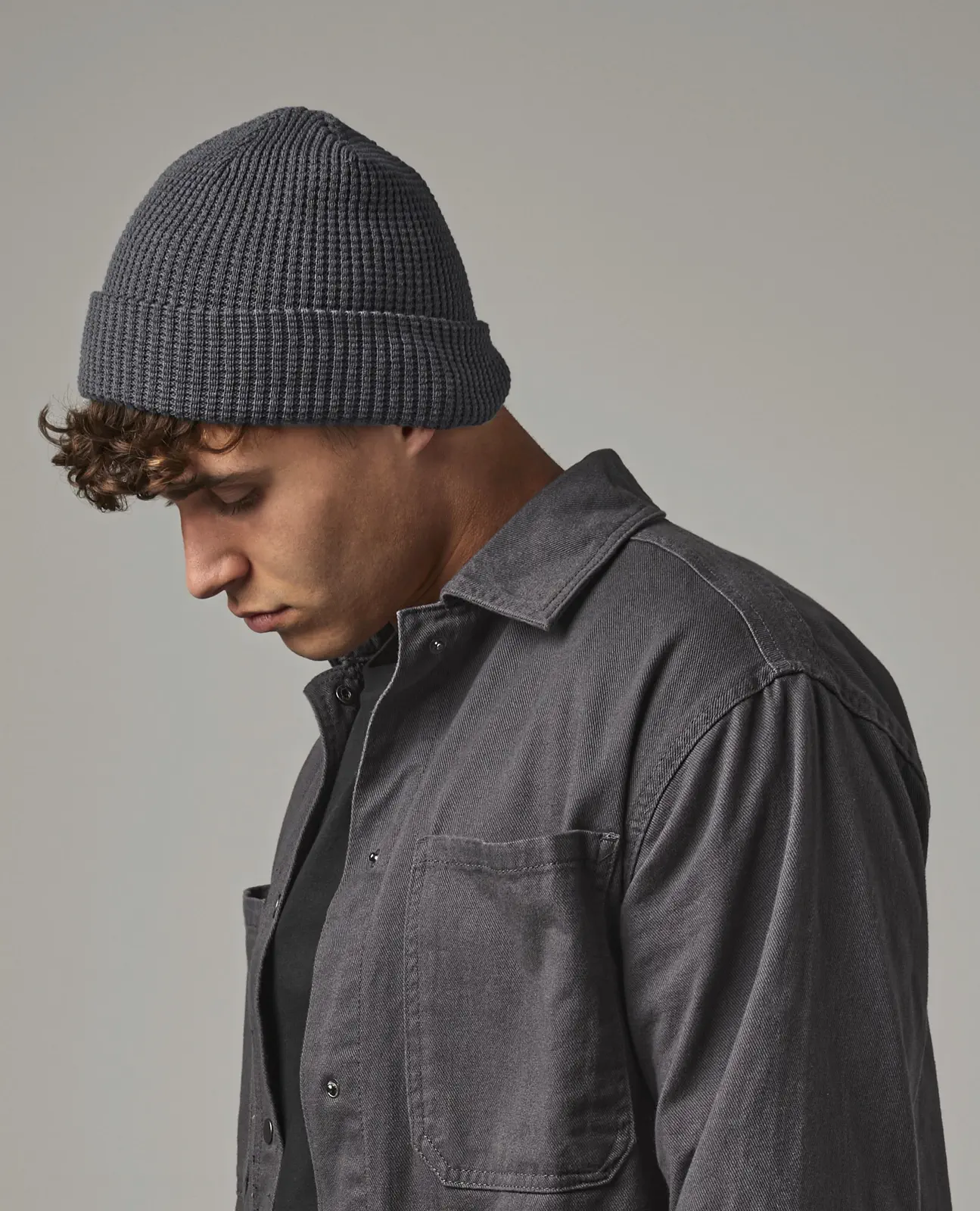 Beechfield Organic Cotton Waffle Beanie