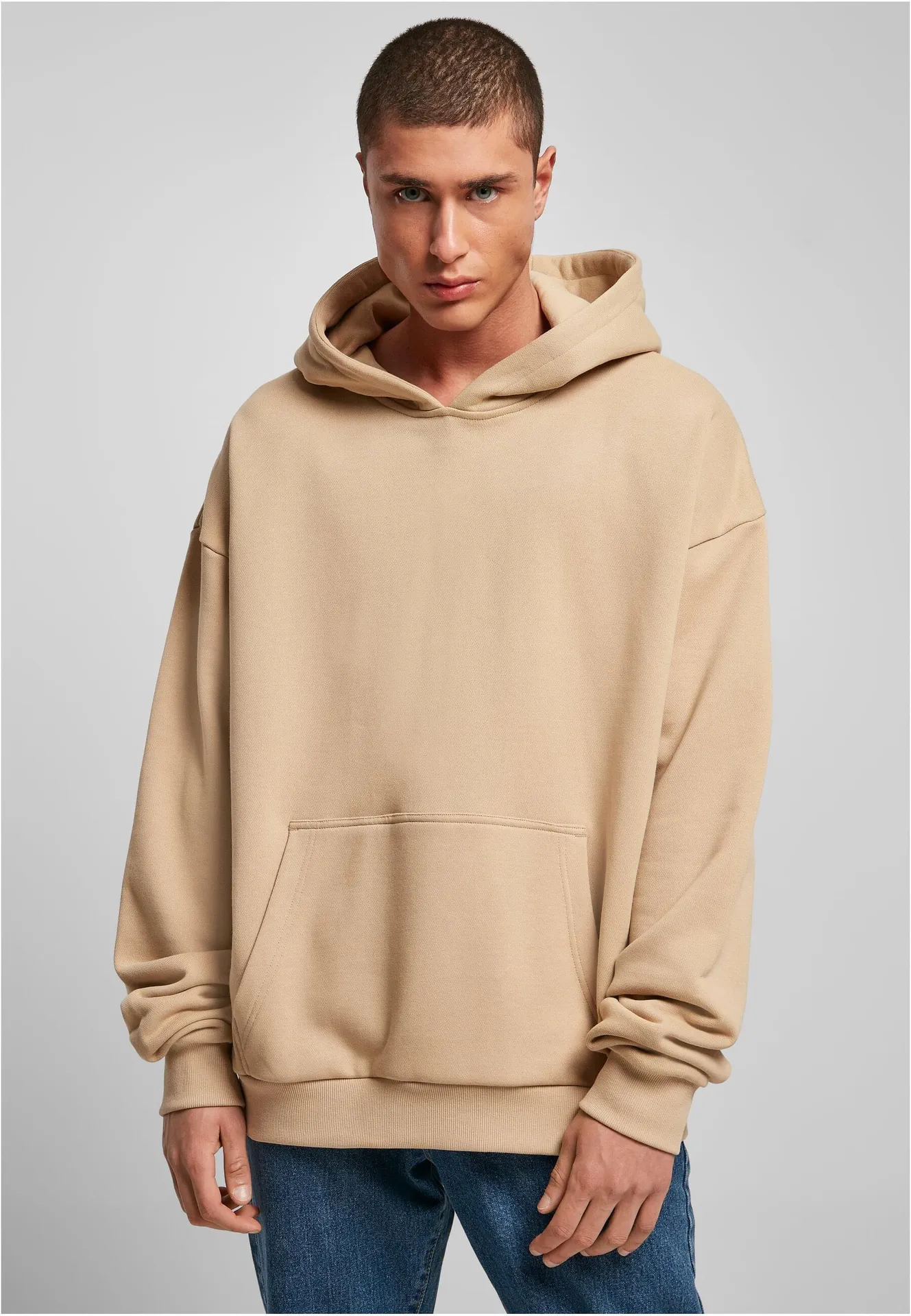 Build Your Brand Ultra Heavy Cotton Box Hoody