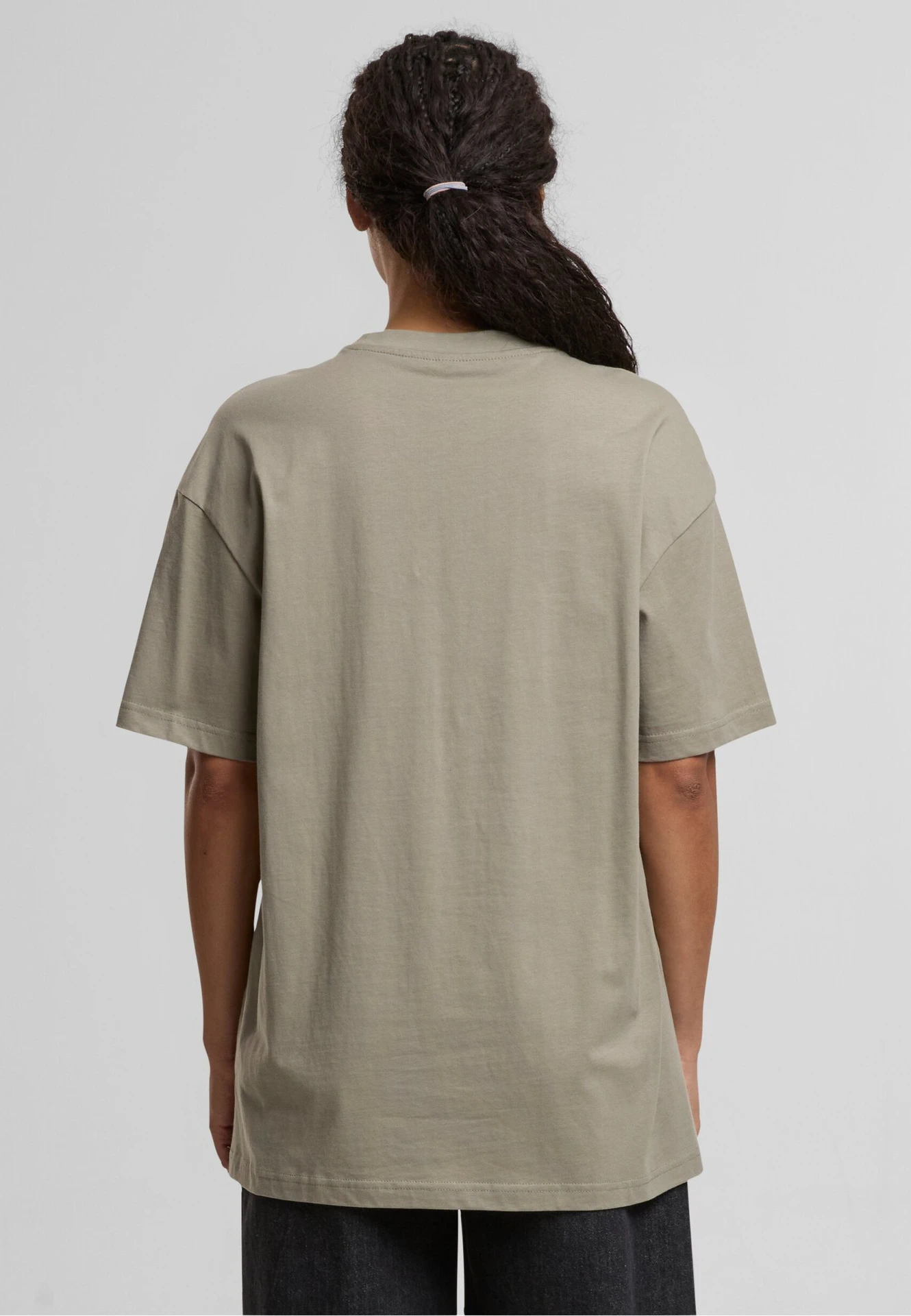 Build Your Brand Ladies Oversized Boyfriend Tee